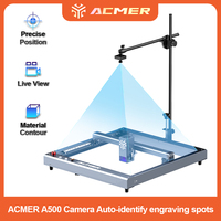 ACMER A500 Camera 5MP Pixel Batch Engraving Wide Angle Real-time Observation 450*450mm Working Area for 95% Frame Laser Engraver