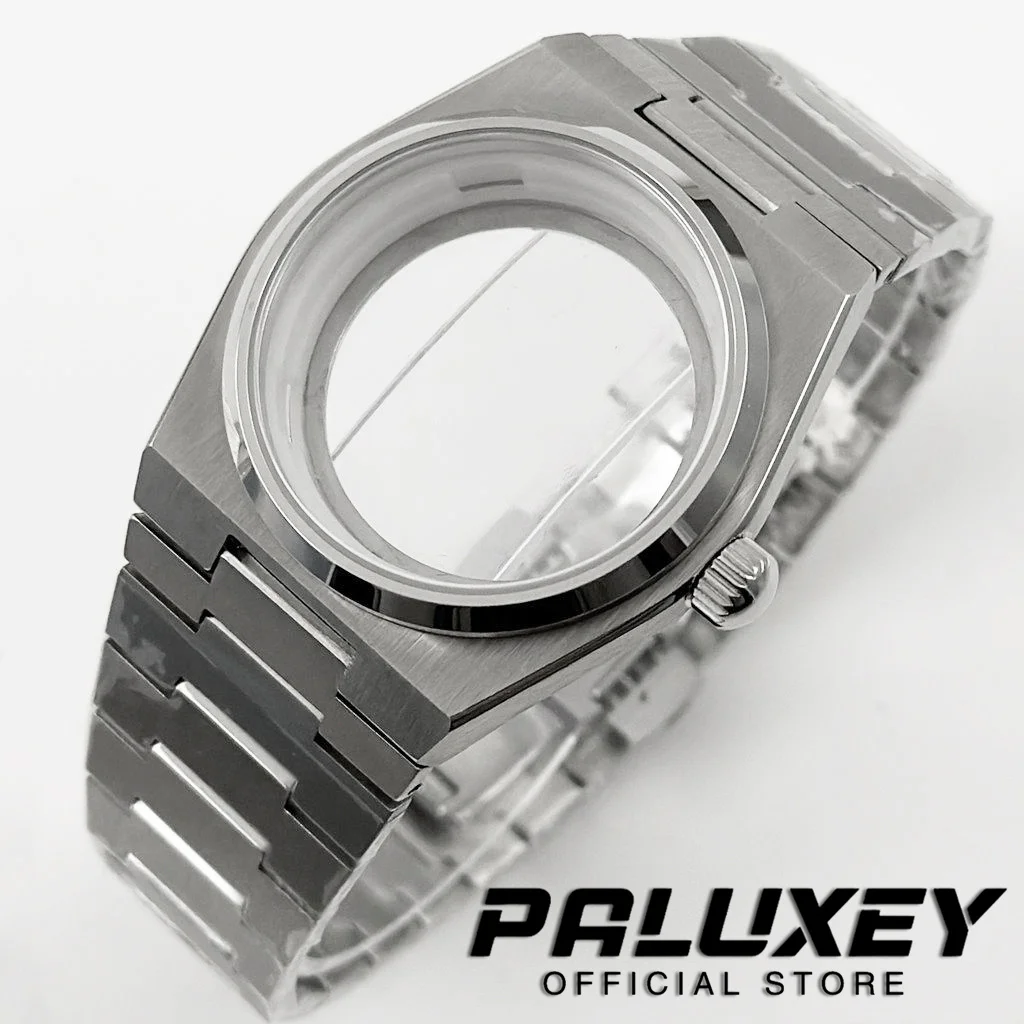 

Корпус для часов PRX Super Player, серебристый, 40 мм, с сапфировым стеклом и ремешком, подходит для механизмов NH35, NH36, NH38.