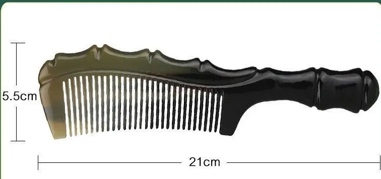 

100% антистатическая длинная расческа для распутывания и укладки волос ручной работы для женщин и мужчин