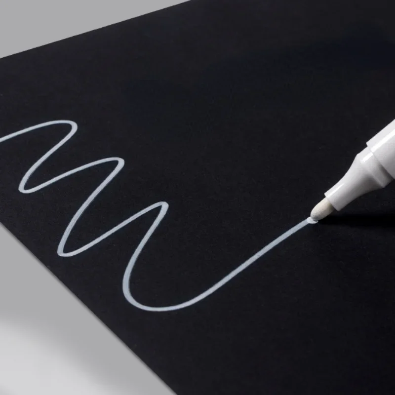 

Маслянистая водонепроницаемая белая гелевая ручка, маркер для рисования граффити своими руками, кисть для канцелярских принадлежностей, набор белых маркеров