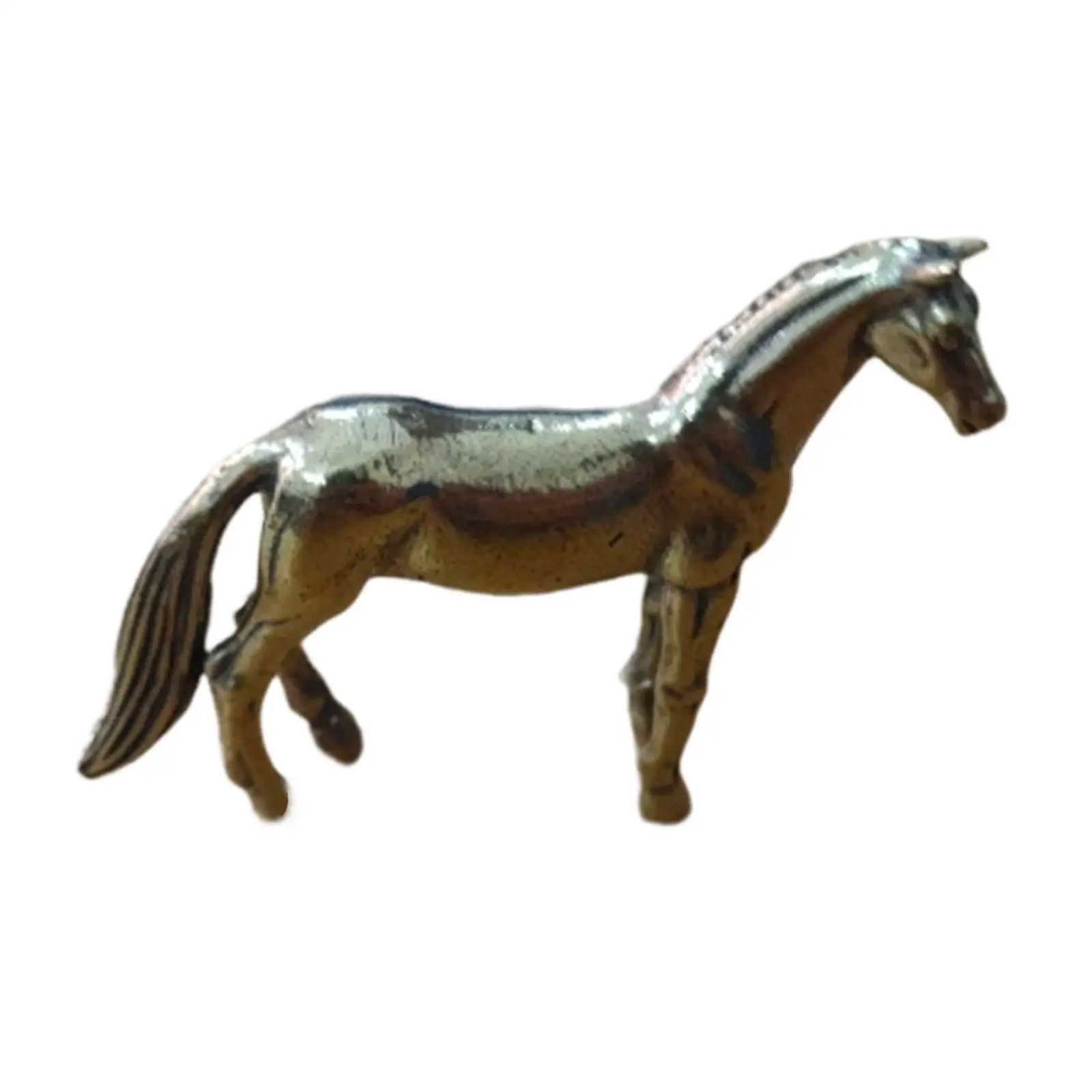 4x Horse Sculpture Figurines Animal Crafts for Home Office Ornaments