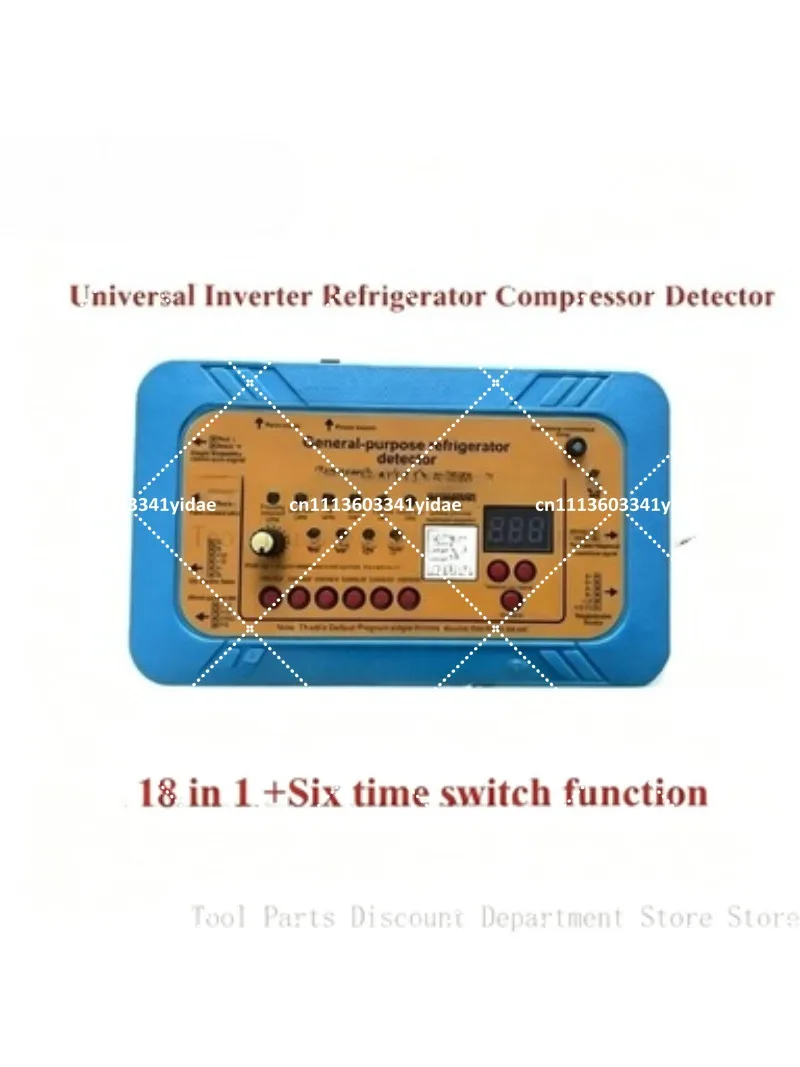 110V 220V Universal Refrigerator Compressor Detector Fan Damper Inverter Board Solenoid Fault Repair Tester