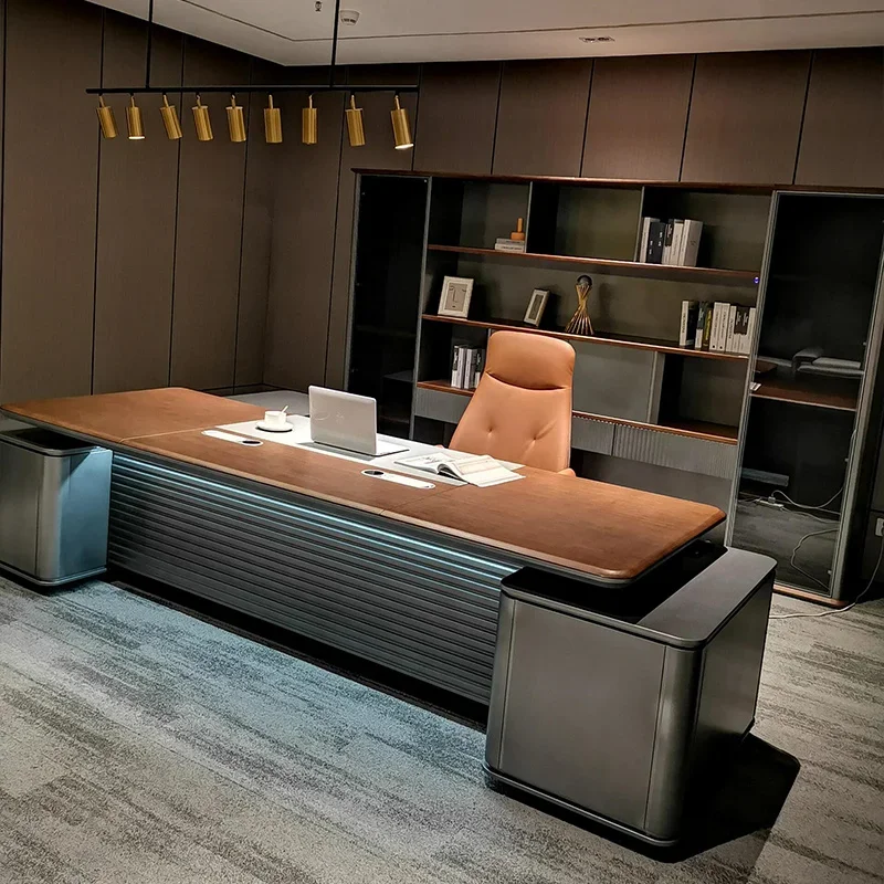 Japanese Bureau Office Desk Writing Organizer Desktops Aesthetic School Corner Study Standing Escritorio Oficina Hotel Furniture