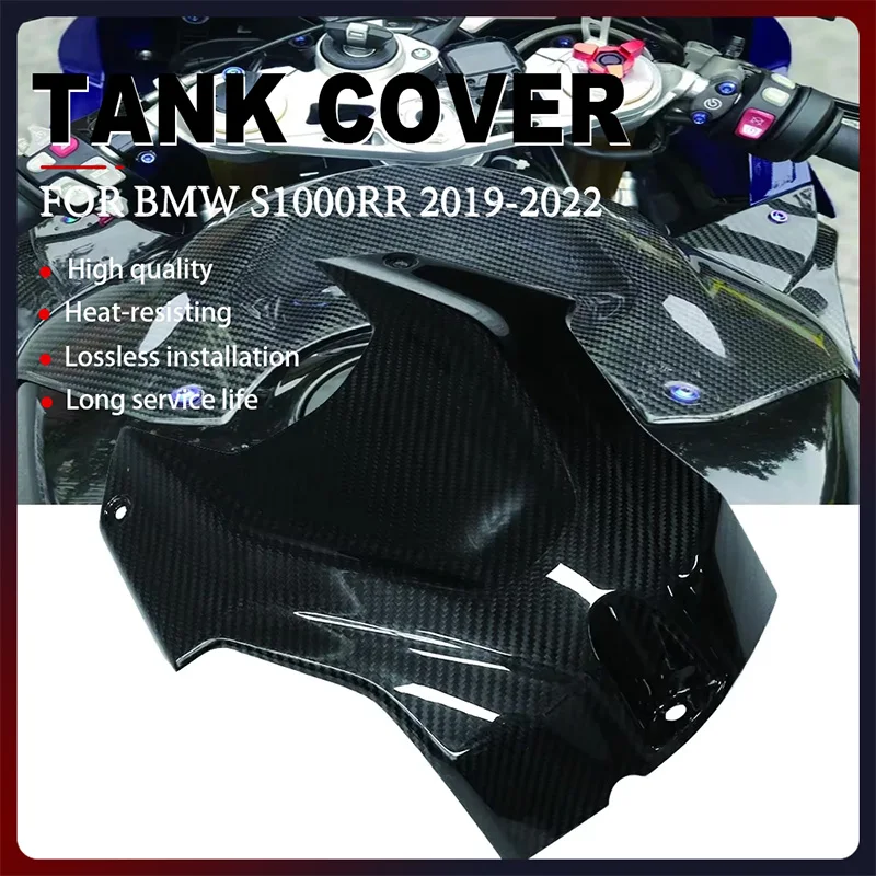 

For BMW S1000RR S 1000RR S 1000RR 2019 2020 2021 2022 2023 ABS Plastic Carbon Paint Motorcycle Front Fuel Gas Tank Cover Fairing