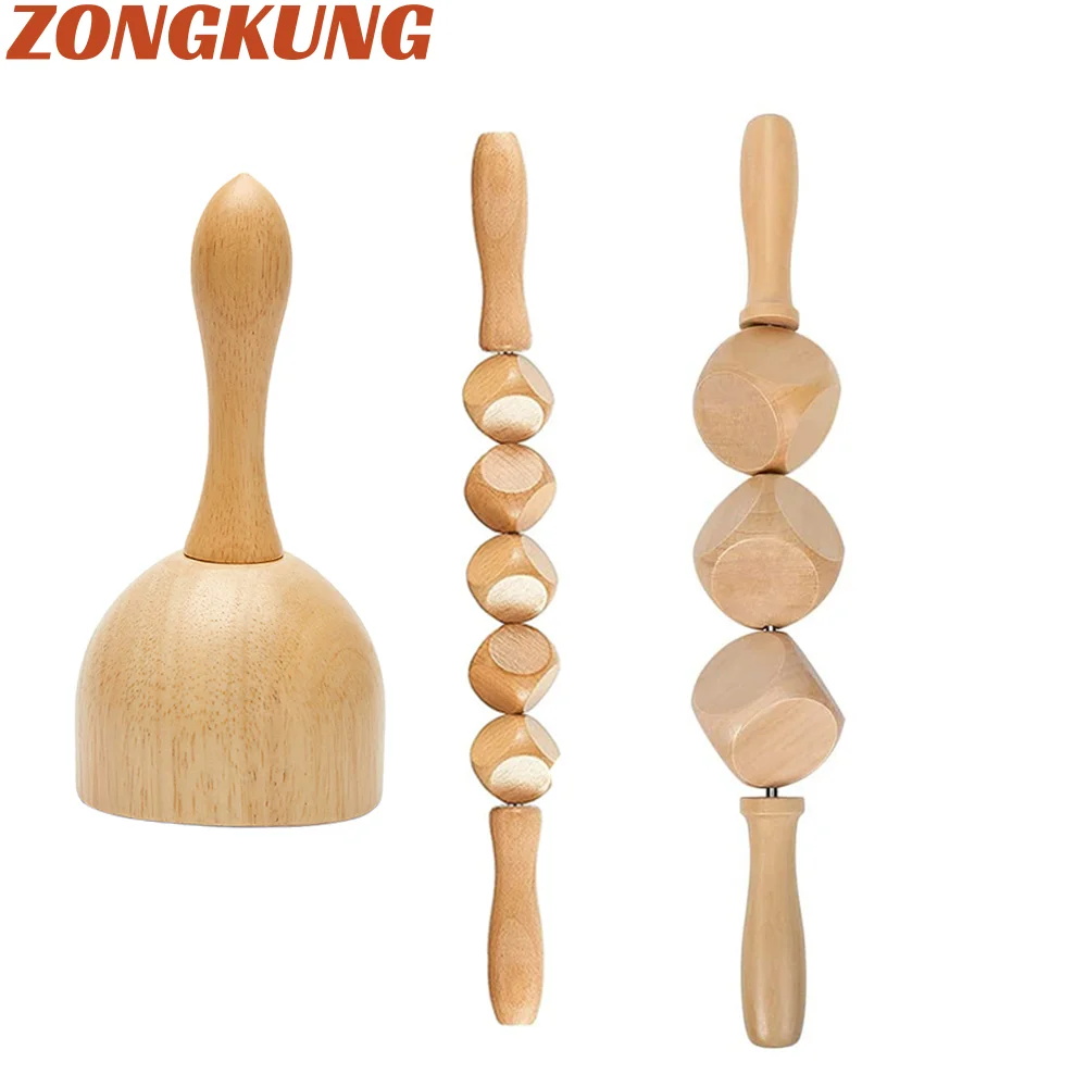 

Professional Wooden Dice Massage Tools Anti Cellulite Cubed Body Roller Manual Muscle Pain Relief Therapy Relaxation Lymphatic