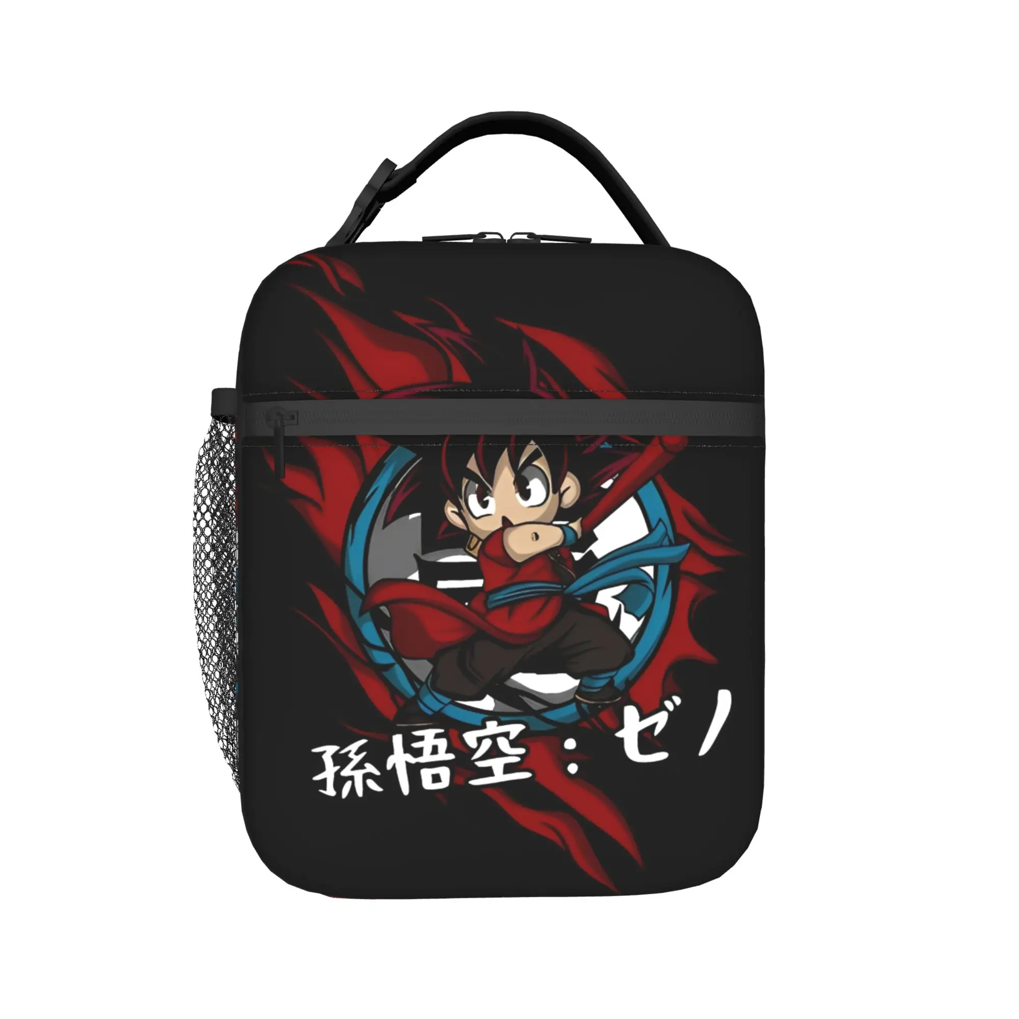 D-Dragon-Ball-L DragonBalls Thermal Insulated Lunch Bags for Office Portable Bento Box Men Women Cooler Thermal Lunch Boxes