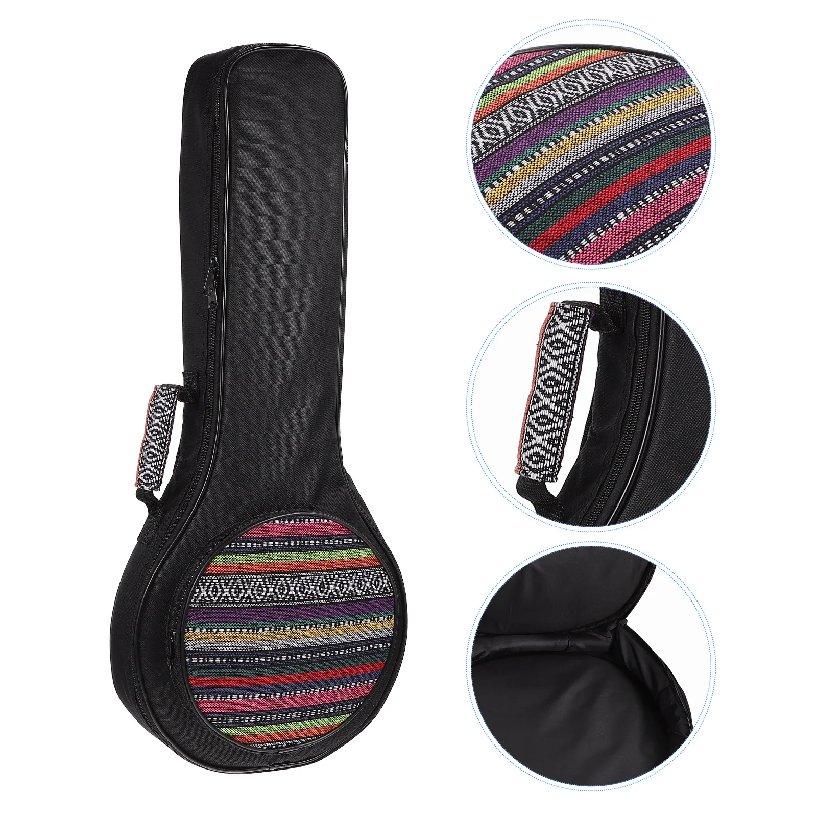 

Mandolin Piano Packs Tote Bag Case Portable Carrying Folk-custom Organizer Nylon Convenient