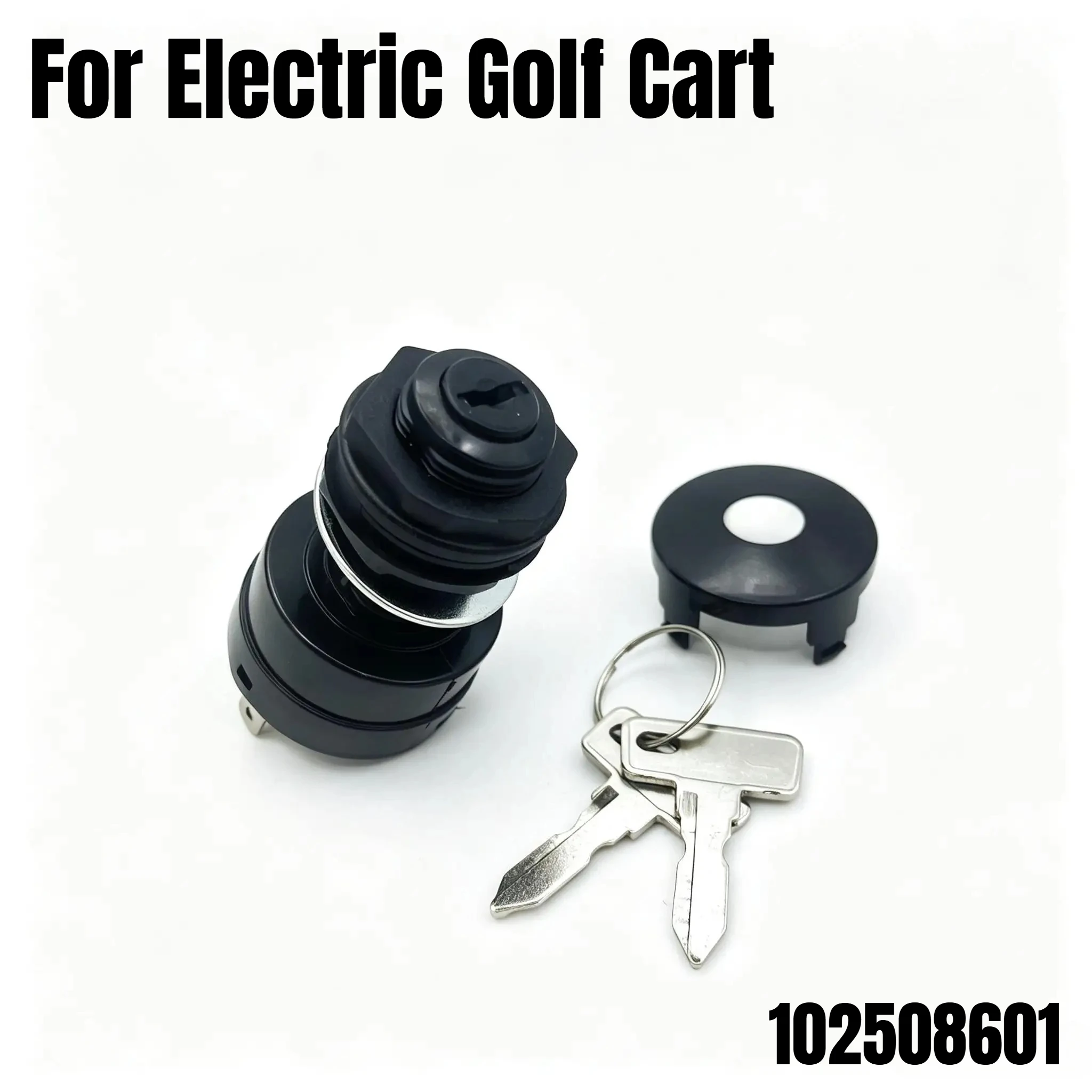 102508601 A89E-Golf Cart Precedent Ignition Switch and Key for Club Car 2004-Up Electric Golf Cart