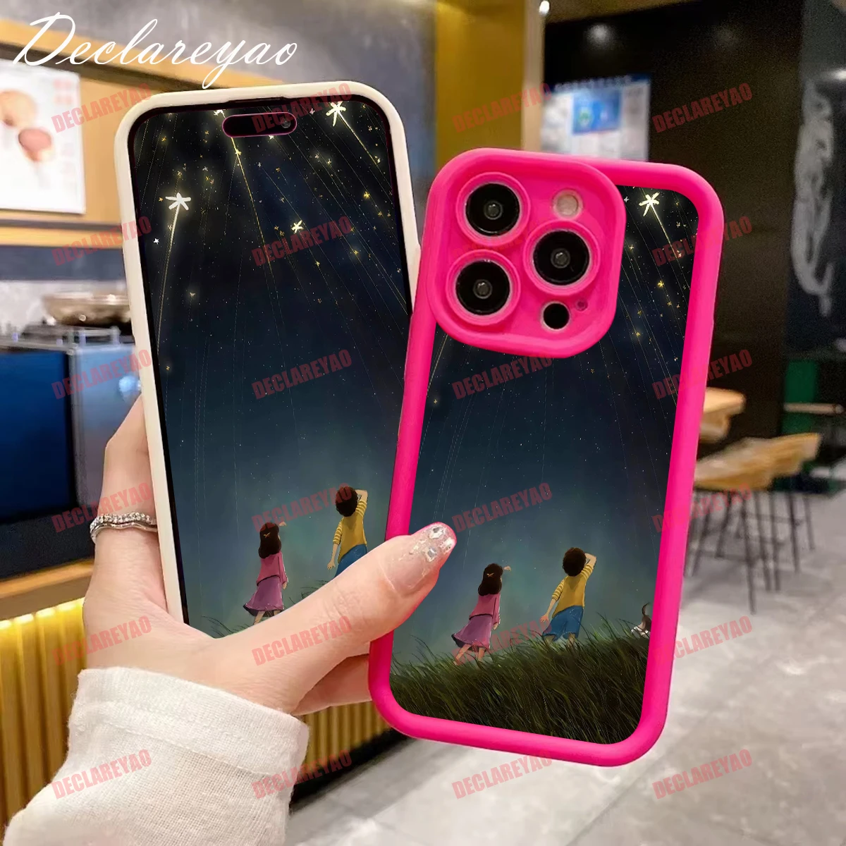 DECLAREYAO ソフトライトスリムマットTPUカバー Samsung Galaxy J6 M20 A36 M02 M15 Nxt J7 2021 F41 A26 A01用ケースカバー 耐衝撃