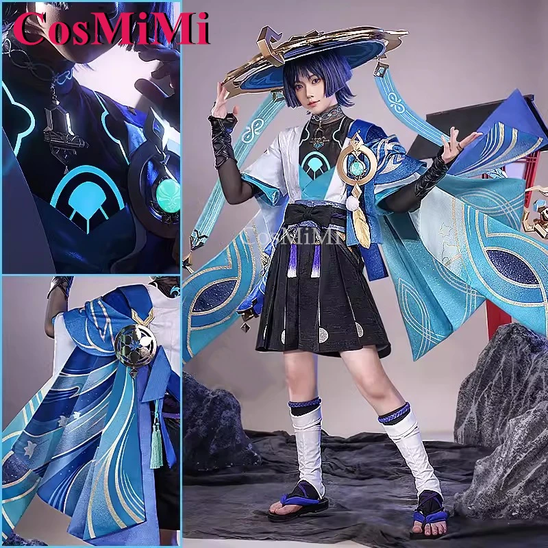 CosMiMi 放浪者コスプレゲーム原神インパクト衣装ファッションハンサムゴージャスな戦闘服カーニバルパーティーロールプレイ服