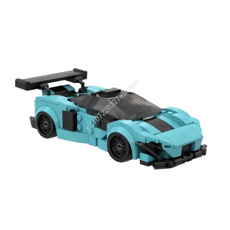 312PCS MOC Speed Champions Liberty Walk McLarens 650s SportsCar Model Building Blocks Technology Bricks Assembly Kids Toys Gifts