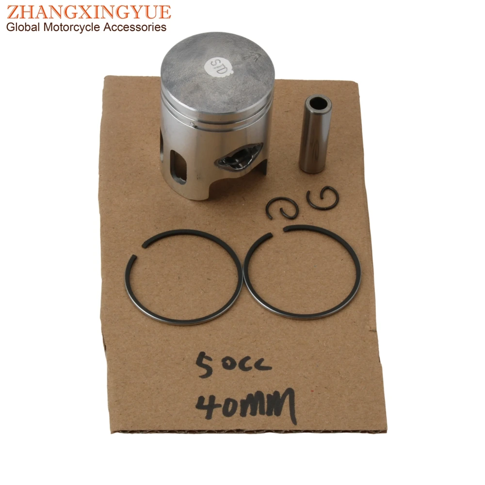 Scooter 40mm 47mm Bws50 Piston Kit For Yamaha Aerox 50 Zuma Beluga Bws CRZ CT Slider Axis 50cc 70cc Motorcycle Engine Parts