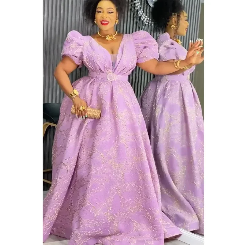 فساتين سهرة بمقاسات كبيرة للنساء فستان أفريقي فاخر أنيق لحفلات الزفاف التركية الإسلامية فستان طويل ملابس أنقرة للسيدات