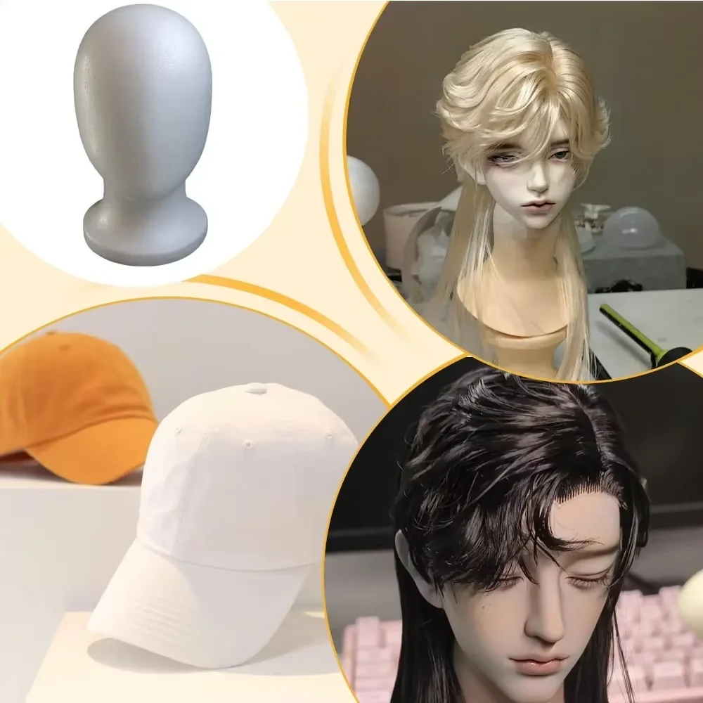 رأس مانيكان واحد لعرض القبعات  - مراجعة Cosplay Prop Foam وسعره