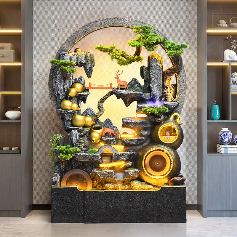 custom.Classic European Style Large Fountain Cascading Feature Public Squares Gardens Resorts Home Decor Indoor