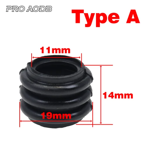 Imagen 2 del producto Pinza de bomba superior e inferior para freno de motocicleta, funda amortiguadora, cubierta antipolvo, bomba de freno de disco de goma, tapa impermeable