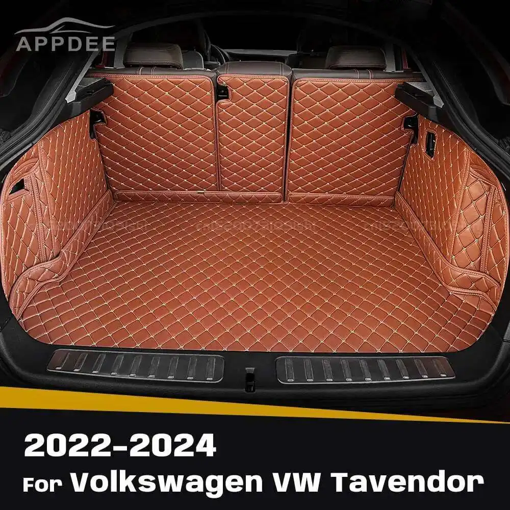 

For Volkswagen VW Tavendor 2022-2024 Auto Full Coverage Trunk Mat Car Protective Pad Cargo Liner Interior Accessories