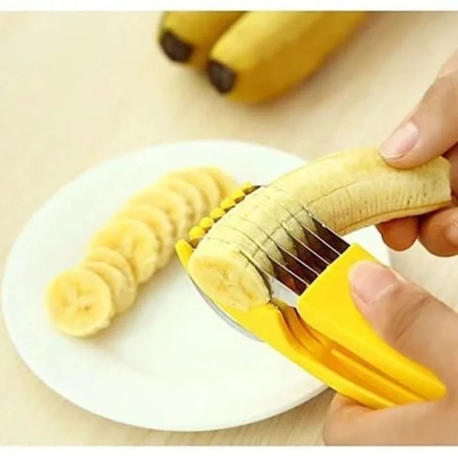 

Go Bananas Over The Bite Size Banana Slicer