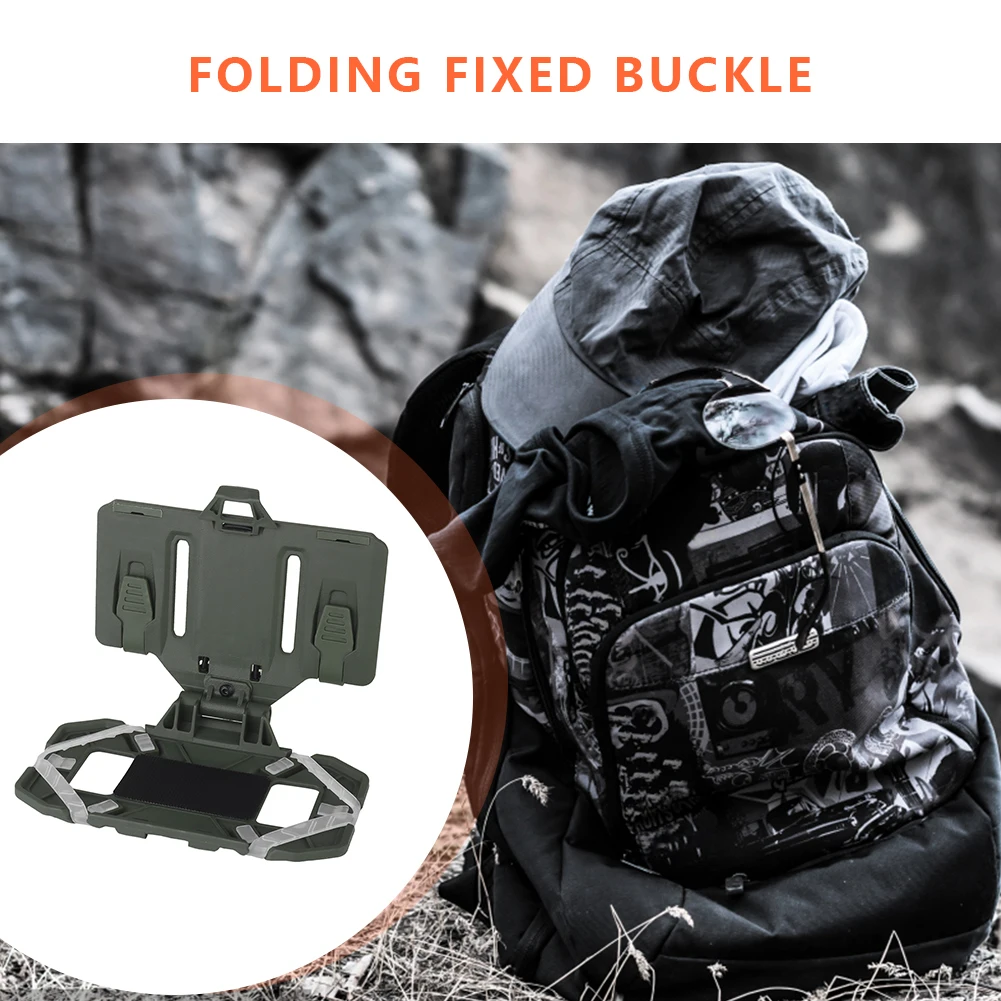 Vest Chest Cell Phone Carrier Universal Foldable Army Cell Phone Holder Mobile Phone Folding Mounting Bracket for Tactical Vest