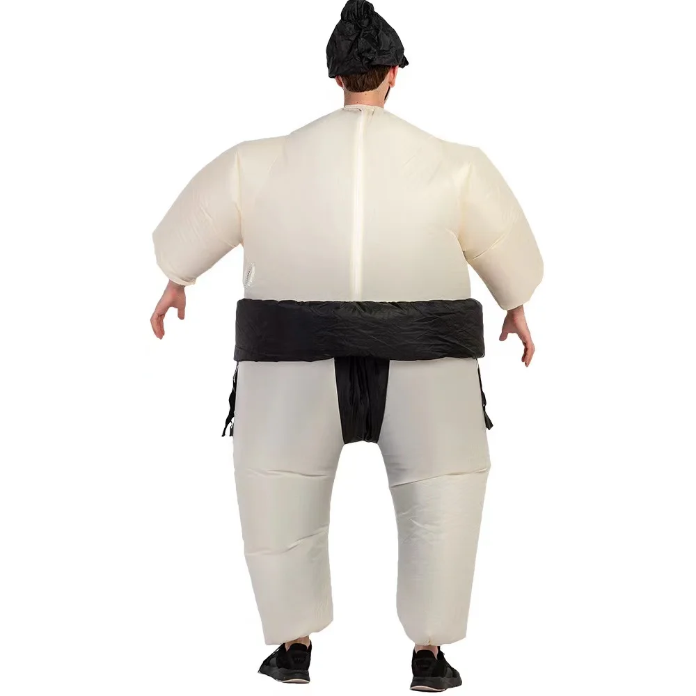 Funny Fat Sumo Inflatable Costume Creative Carnival Stage Performance Clothes Halloween Party Events Kids Adult Doll Props