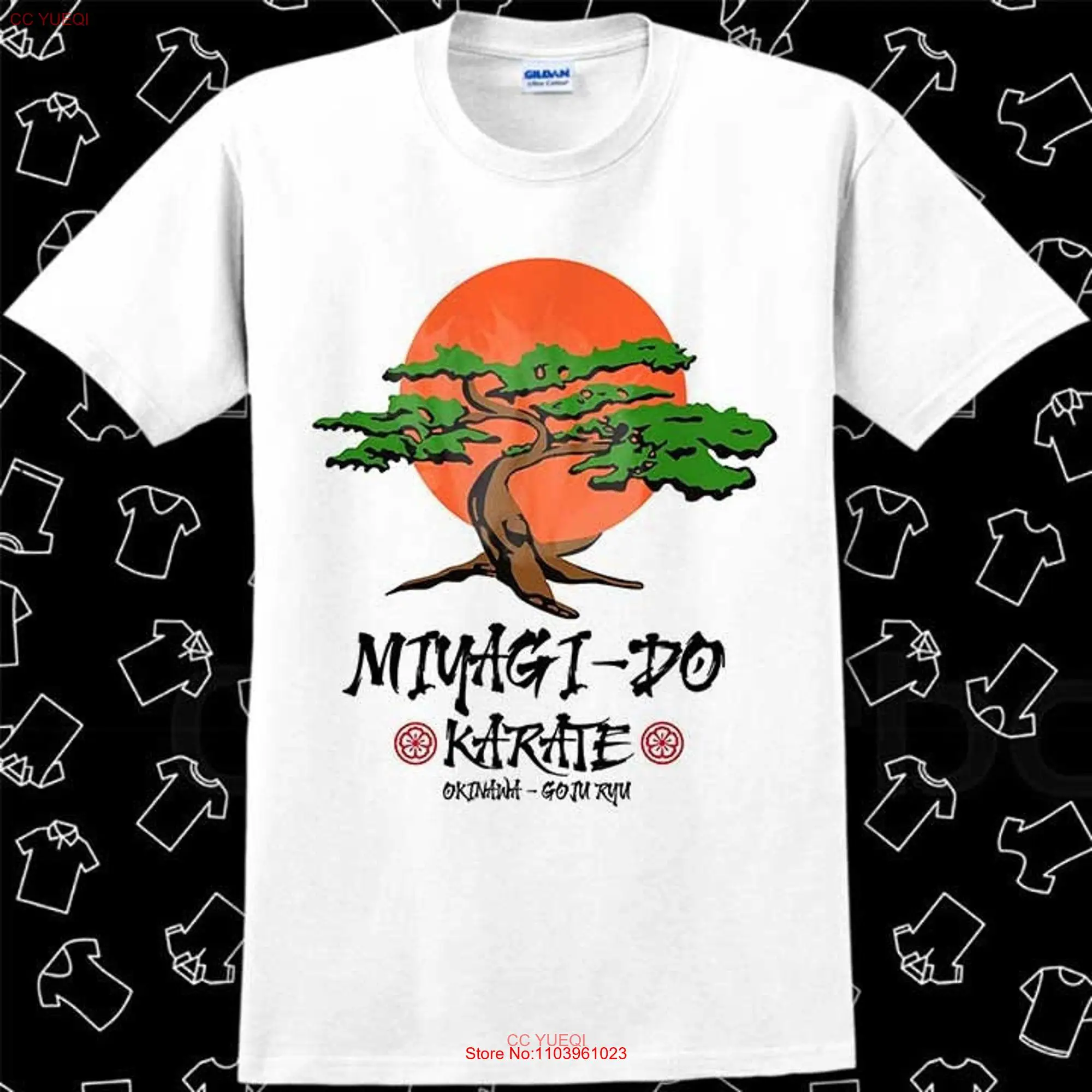 Футболка Miyagi Do Karate R516 с длинным или коротким рукавом для детей