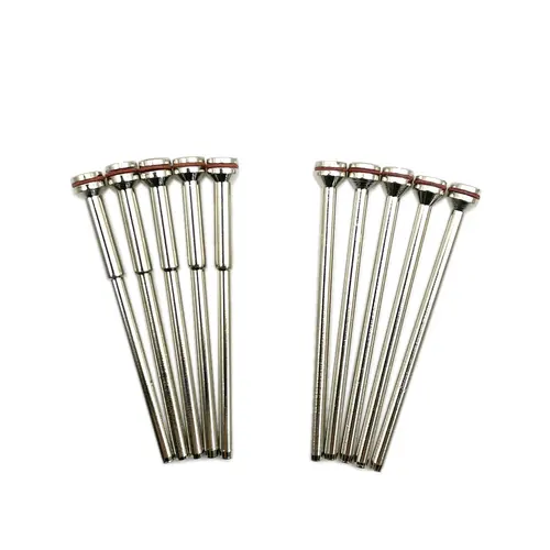 Mandril de disco de diamante Dental, herramienta rotativa de vástago de pulido de laboratorio Dental para máquina pulidora, vástago de 2,35mm, 5 uds./1 ud.