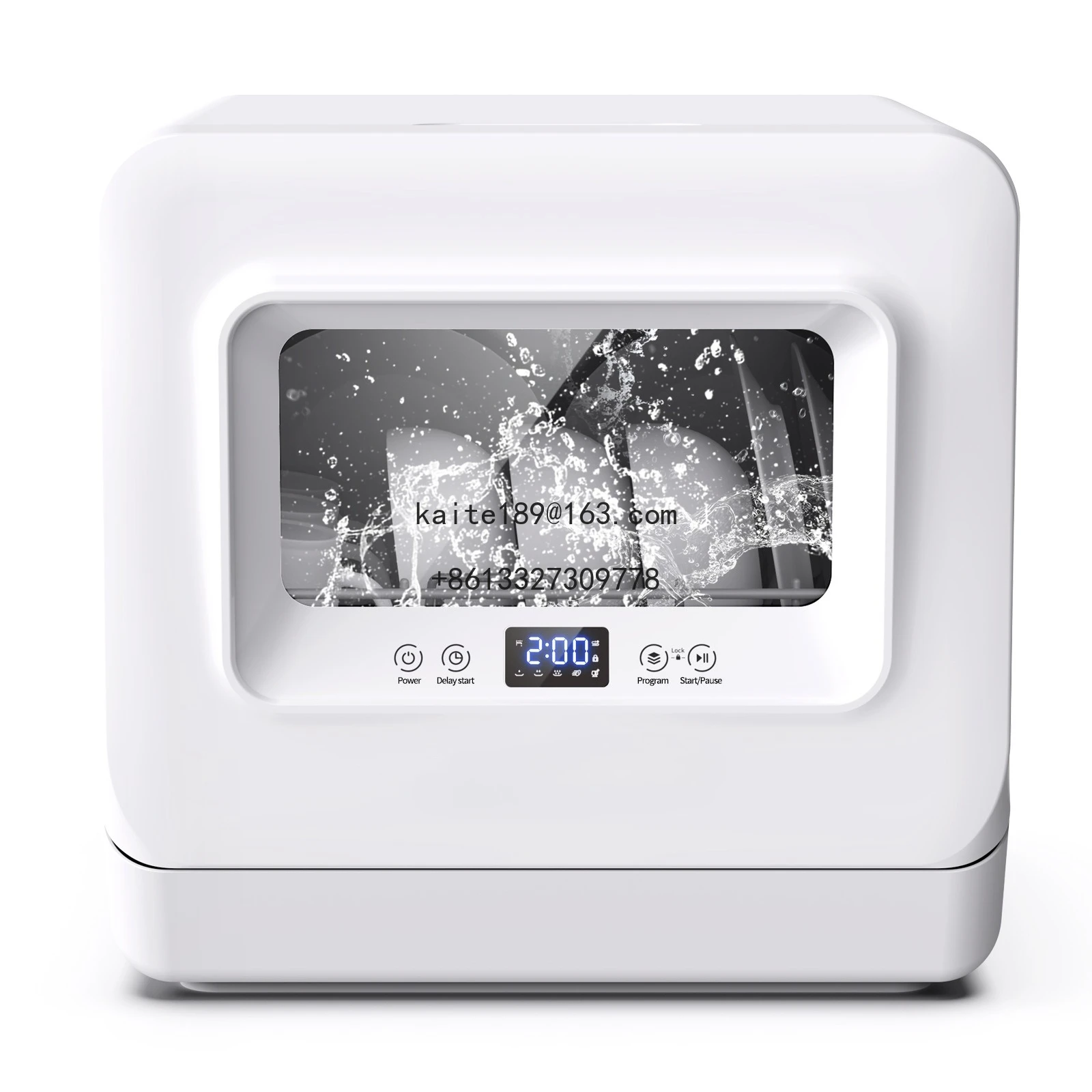110V US for desktop dishwasher, fully automatic household installation-free disinfection smart drying