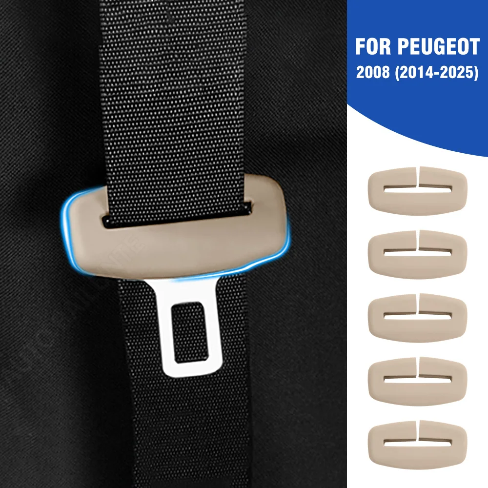 

Car Seat Belt Buckle For Peugeot 2008 2014-2019 2020 2021 2022 2023 2024 2025 Protector Cover Seat Belt Buckle Car Accessories
