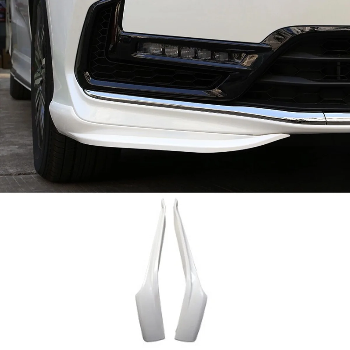 For Honda Odyssey 2022-2026 Car Bumper Splitter Diffuser Spoiler Body Kit Bumper Protector Corner Trim Accessories Tunning Part - view 3