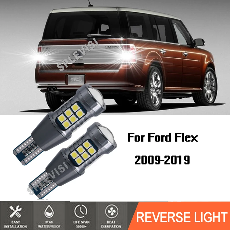 

2x LED conversion bulb Back Up Light 6000K No Error For Ford Flex 2009-2019 2010 2011 2012 2013 2014 2015 2016 2017 2018