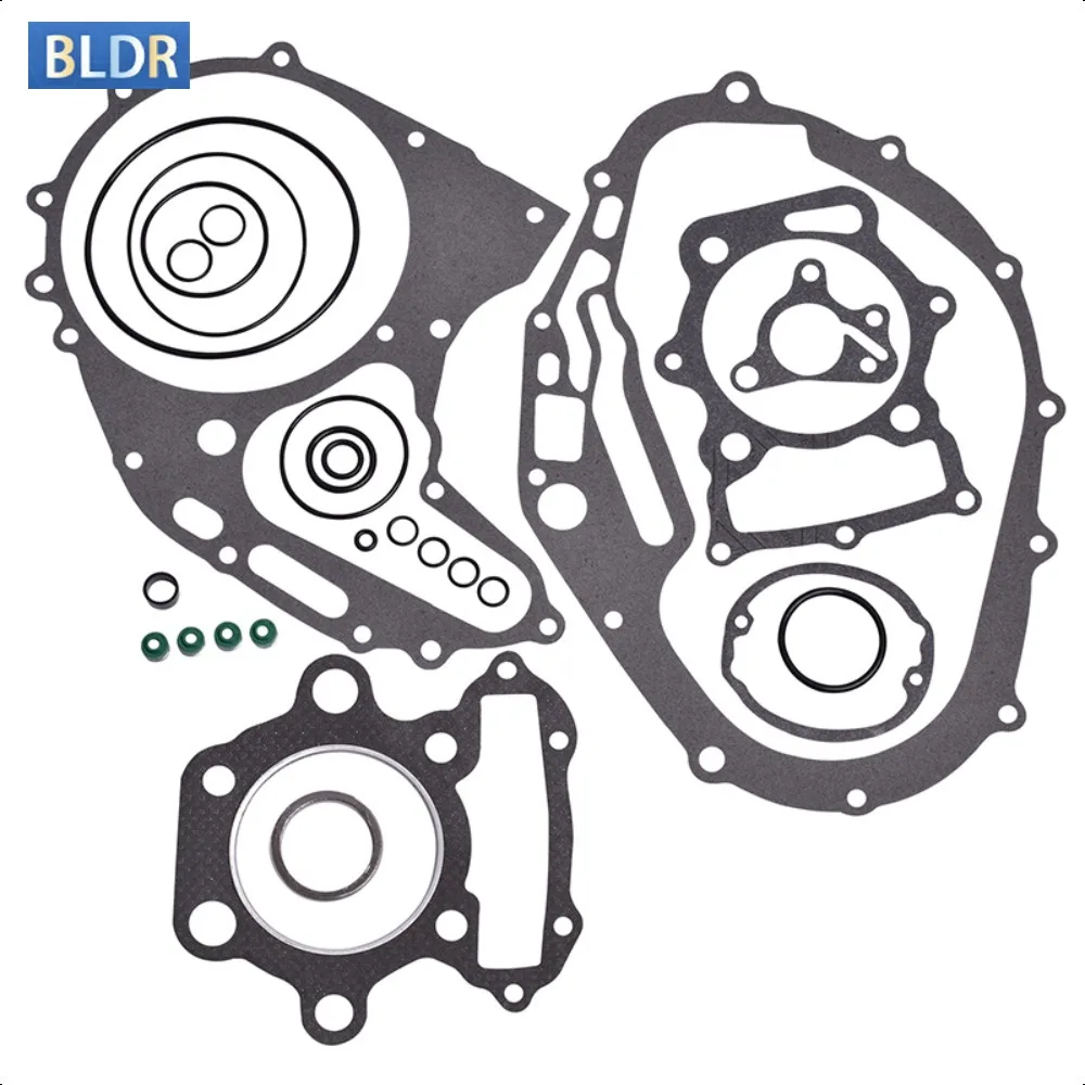 Motorcycle Engine Rebuild Gasket Kit Oil Seals for Honda XL250 1972-1976 XL250K Dirt Bike