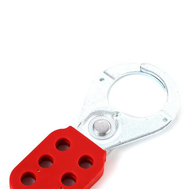 4-delige Lock Out Tag Out Lock Hasp Veiligheidshangslot Lockout Staal Nylon Hasp Lock voor industriële apparatuur-B61B