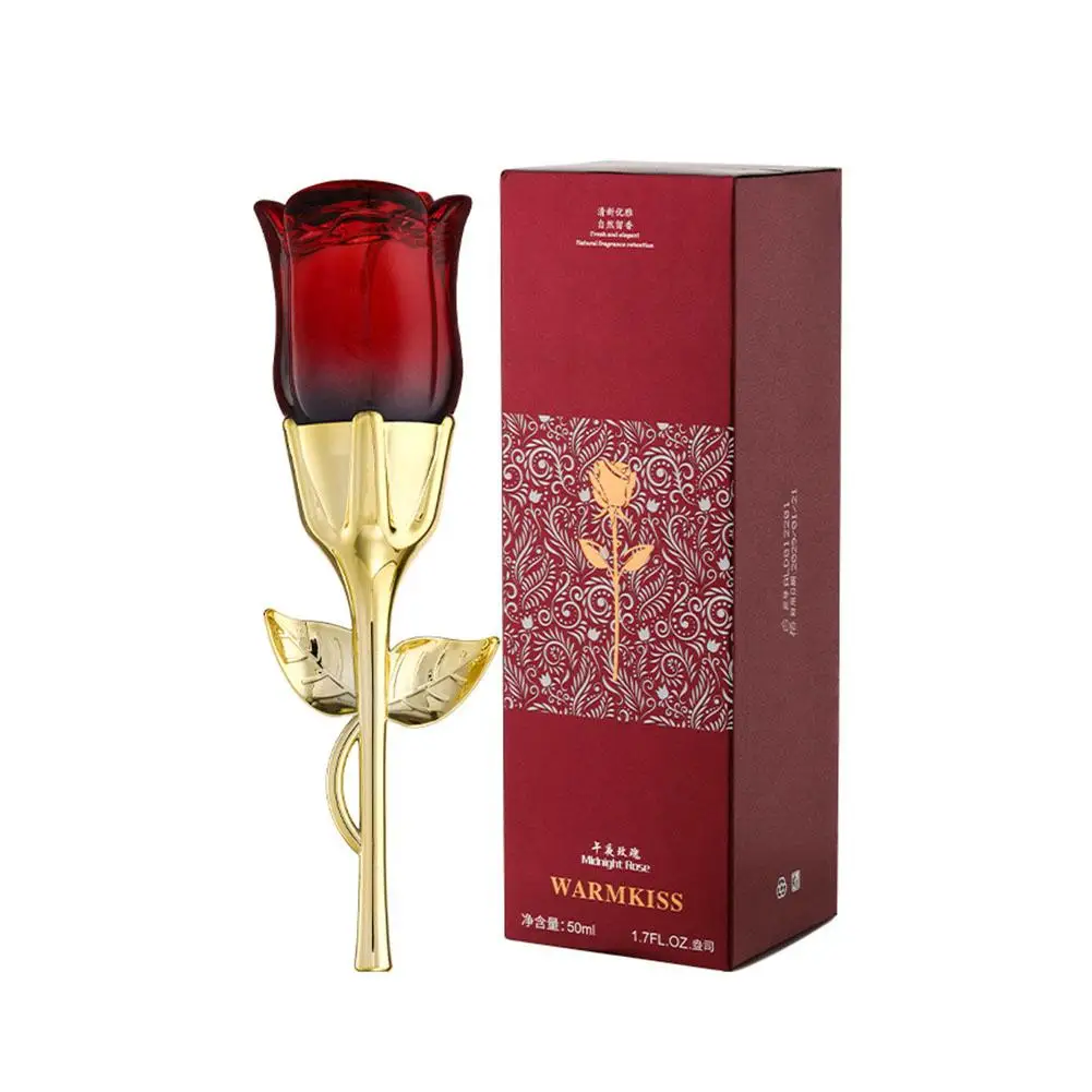 Fragancia con Feromonas Midnight Rose para Mujer, Aroma Floral Elegante y Duradero, Spray Corporal con Notas Florales Naturales y Frescas, Bruma Encantadora