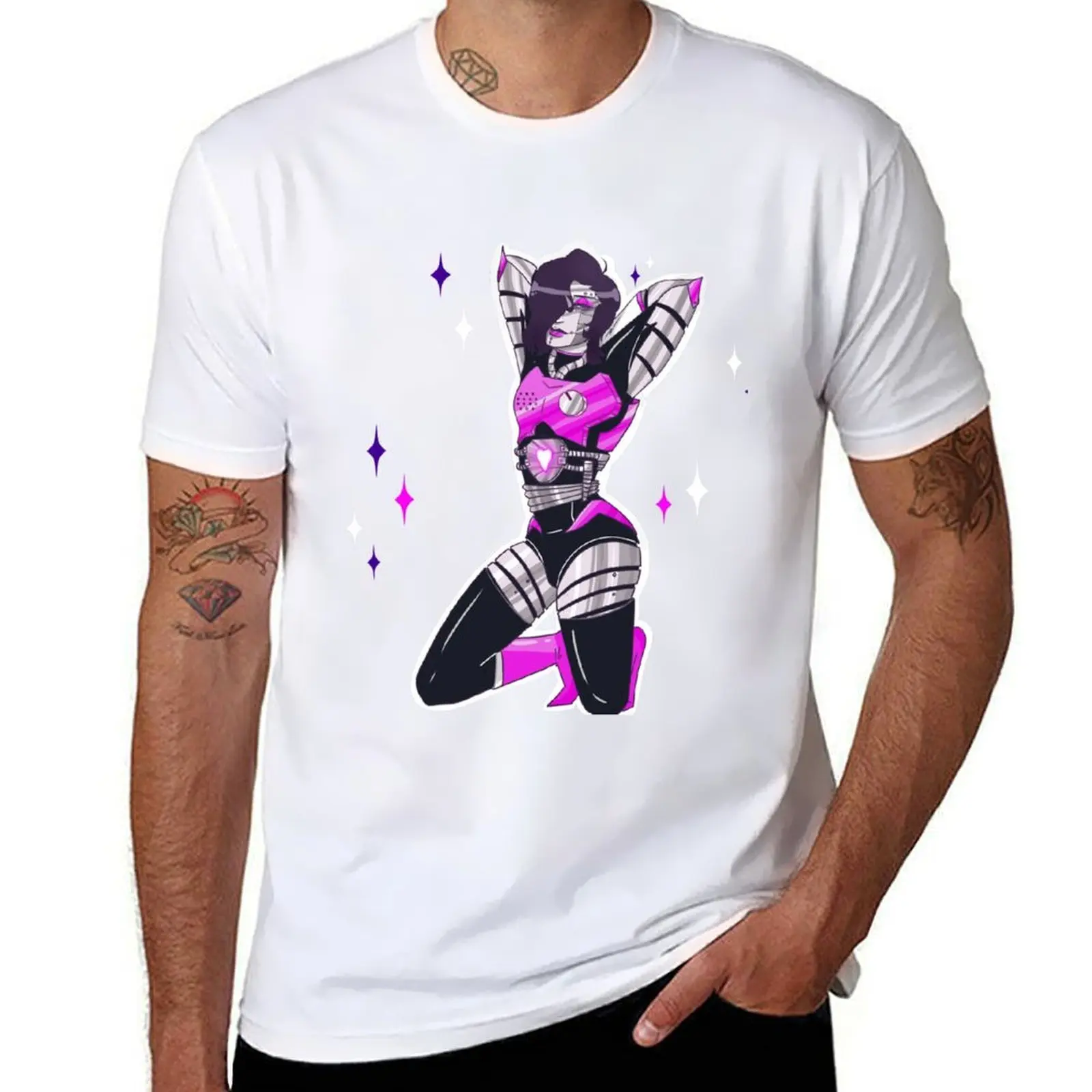 

Mettaton T-Shirt man t shirt designer man t shirts cotton T-Shirt