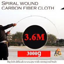 Carbon Fiber Telescopic Fishing Rod 2.1M-3.6M #4