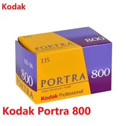 Kodak Portra 800 135mm kolorowa profesjonalna negatywowa folia 35mm 36Exp/rolka do 135 kamery filmowej (data ważności: 02.2025)