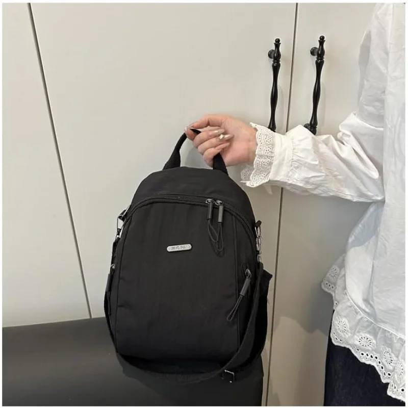 Petits sacs à dos en Nylon pour femmes, sac à dos multifonctionnel pour dames, sac décontracté léger pour Shopping voyage, sac à dos pour le Sport