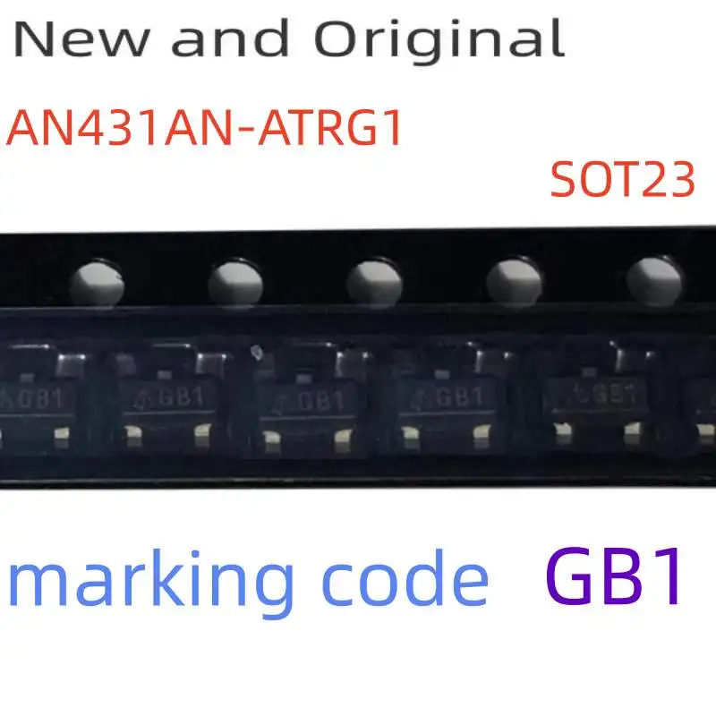 An431An-Atrg1 An431An 40V 10A Adjustable Precision Shunt Regulators Marking Code Gb1