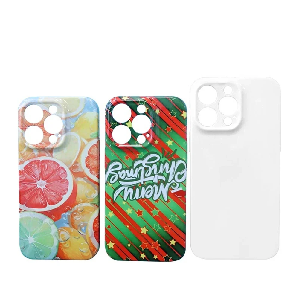 10 stücke Weiche 3D Sublimation Telefon Fällen Angepasst Flexible DIY Mobile Zurück Abdeckung TPU Rohlinge Für iPhone 17 16 15 14 13 12 Pro Max