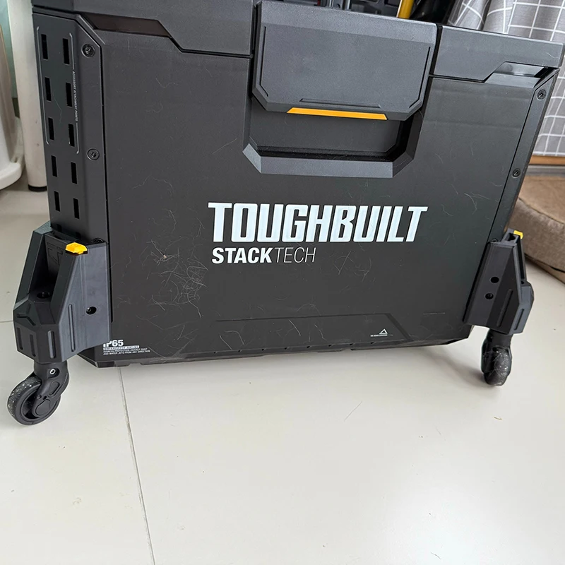 Toolbox Auxiliary Wheels Suitable for TOUGHBUILT Toolbox 70R Pull Rod Box Auxiliary Wheel Quick Release Edge Wheel for R91/92/93