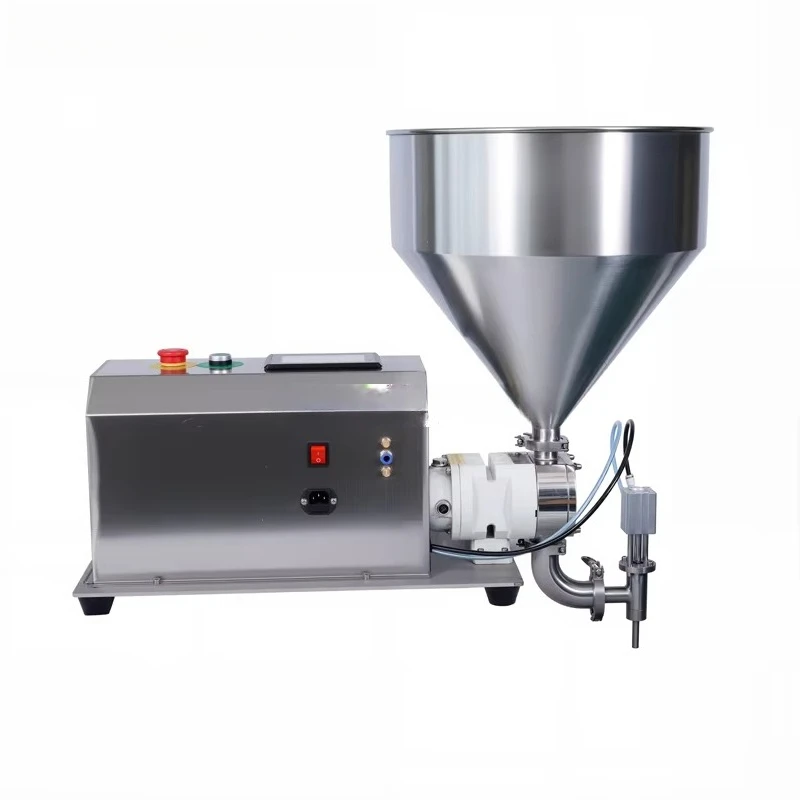 

Hot Sale 50-5000ml Semi Automatic Rotor Pump Filling Machine High Viscosity Beverage Plastic Packaging Electric Pump Filler