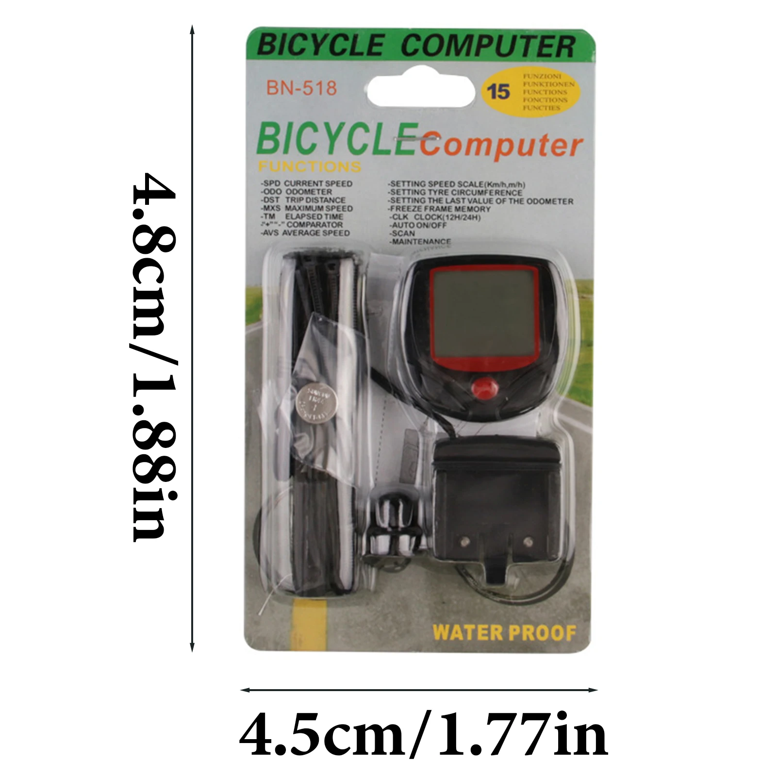 Digital Bicycle Computer Wired Speedometer Odometer Speedometer Bicycle Cycling Speed Counter Bicycle Accessories