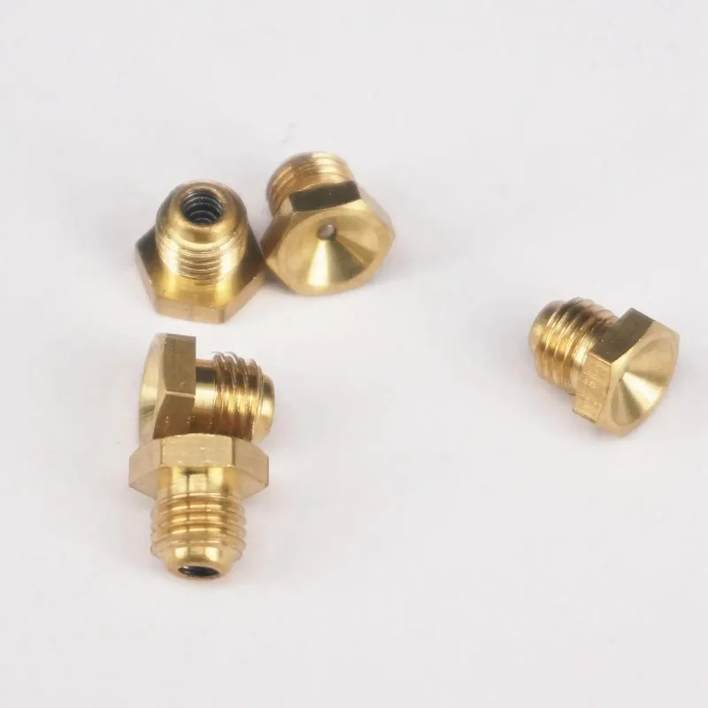 10개입 M6 M8 M10 M12 M16 1/8인치 1/4인치 BSPP 플러시 그리스 주입 니플 피팅 (그리스 건용)