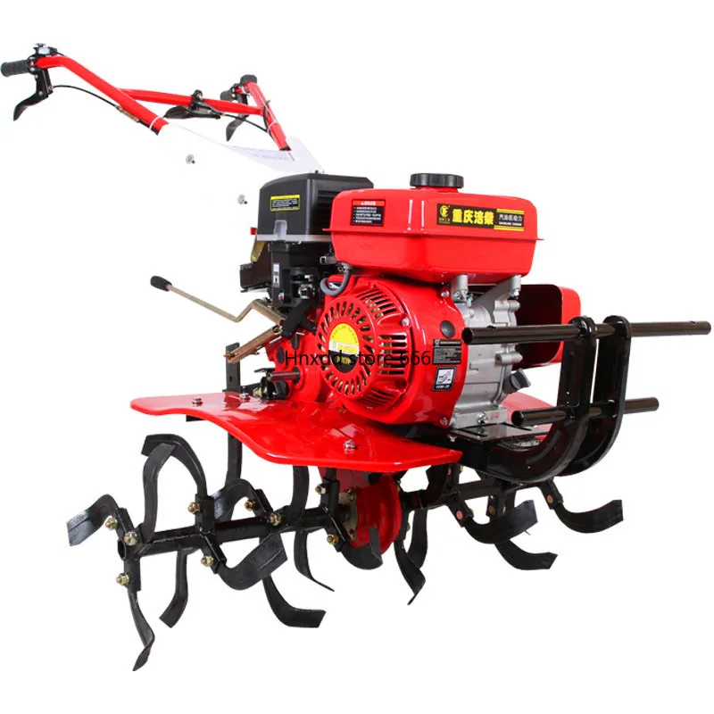 Diesel small multi-functional household cultivated land tillage machine agricultural rotary tillage soil loosening and plowing