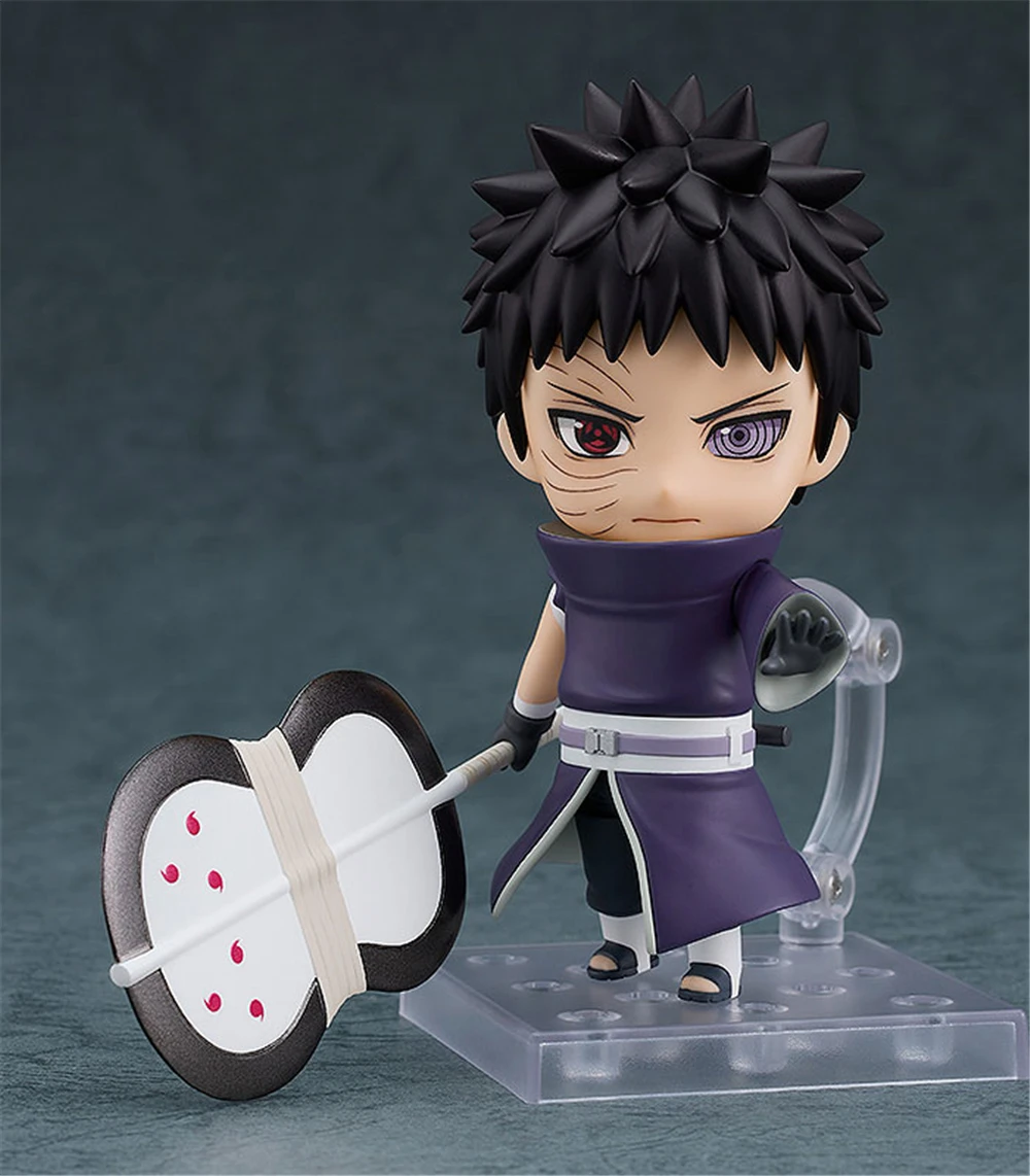 Cute Anime Akatsuki Uchiha Obito 2120# PVC Action Figure Statue Collection Model Kids Toys Doll Gifts 10cm