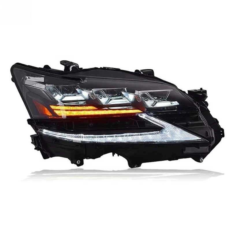 

Headlight Head Lamp Assembly for LEXUS GS GS300 GS350 2013-2020 Plug and Play Upgrade 3 Lens Full LED Headlamp Headlight