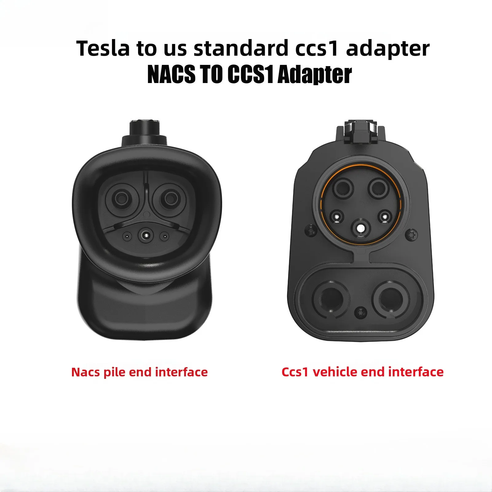 

Suitable for Tesla to ccs1 adapter NACS to CCS1 500A/1000V NACS TO CCS1