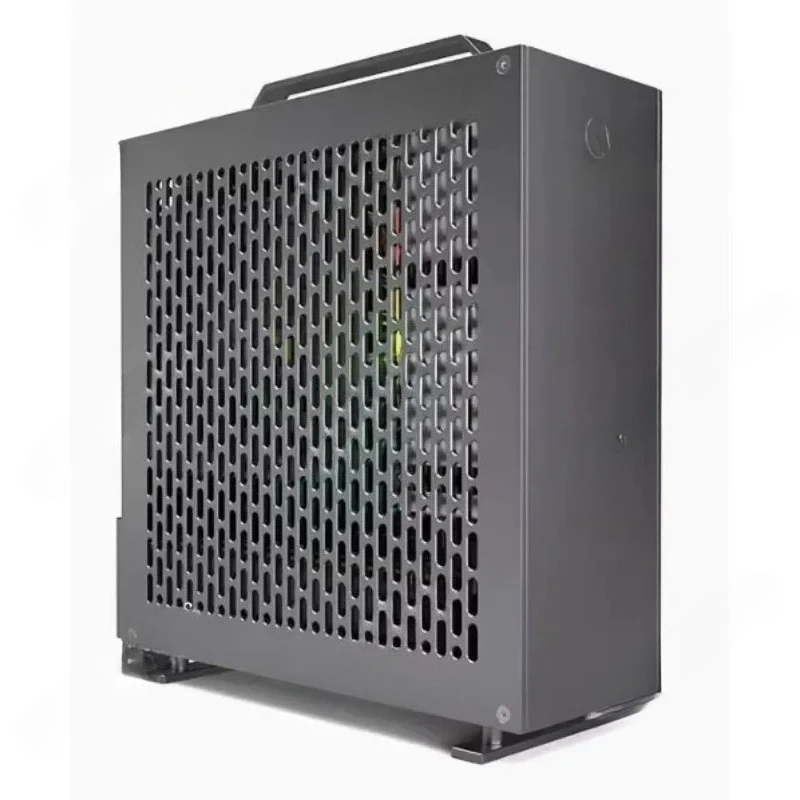 

2024New Spot A24-V5 2.0 Dual Slot Single Display 1U Power Supply Itx Chassis Double-Sided Chamfering