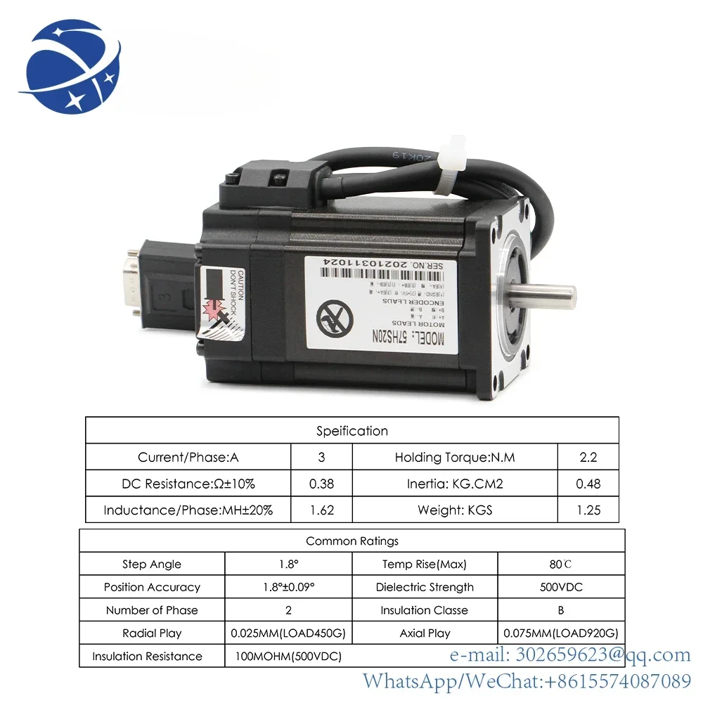 closed loop stepper with supply power  controller 4Axis name34  motor kit