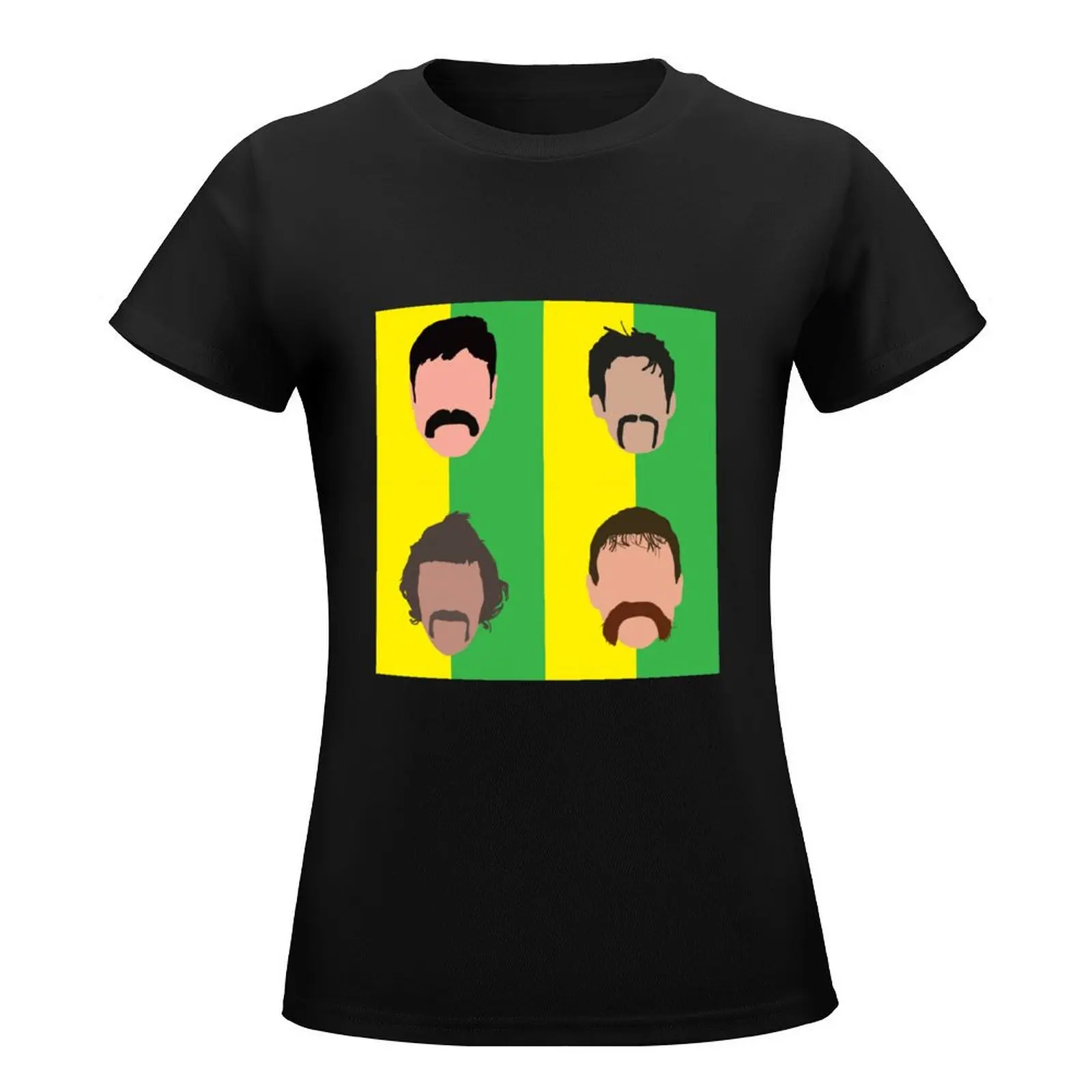 Moustaches of Australian Cricket T-Shirt tees sports fans lady clothes animal prinfor Womens graphic t shirts